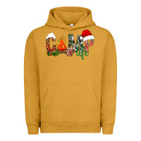 Pigment Peanut Butter christmas camp life Urban Hoodie - NancyCooperArtShop