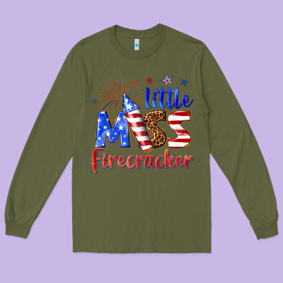 Long Sleeve Tee little miss firecracker billie wilder