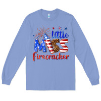 Colony Blue little miss firecracker billie wilder Long Sleeve Tee - texasbilliewilder