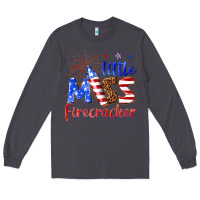 Smoke little miss firecracker billie wilder Long Sleeve Tee - texasbilliewilder