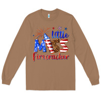 Toasted Coconut little miss firecracker billie wilder Long Sleeve Tee - texasbilliewilder