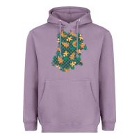 Lavender christmas gingerbread cookies patch Heavyweight Hoodie - BundleAndBundleShop