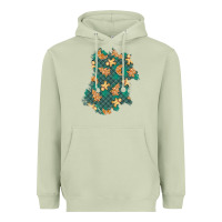 Matcha christmas gingerbread cookies patch Heavyweight Hoodie - BundleAndBundleShop