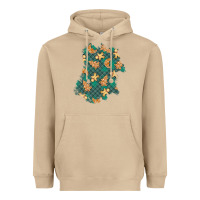 Mushroom christmas gingerbread cookies patch Heavyweight Hoodie - BundleAndBundleShop
