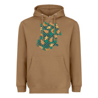 Toasted Coconut christmas gingerbread cookies patch Heavyweight Hoodie - BundleAndBundleShop