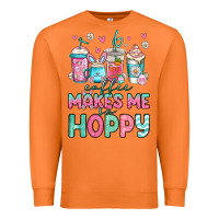 Carrot easter coffee makes me so hoppy Premium Sweatshirt - Jasminsmagicworld