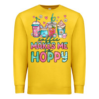 Lemon easter coffee makes me so hoppy Premium Sweatshirt - Jasminsmagicworld