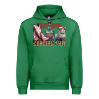 Emerald busy doing cowgirl shit liquor boots cigarette Urban Hoodie - NancyCooperArtShop