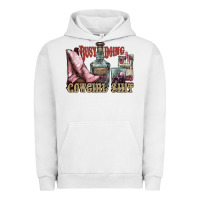 Pigment Lunar Rock busy doing cowgirl shit liquor boots cigarette Urban Hoodie - NancyCooperArtShop