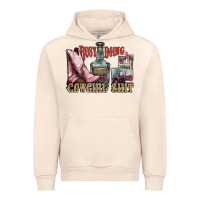 Sandshell busy doing cowgirl shit liquor boots cigarette Urban Hoodie - NancyCooperArtShop