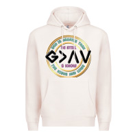 Pale Pink be still and know Premium Hoodie - MaliasSmallBusiness