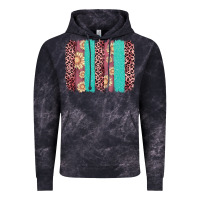Cloud Black valentine's day floral leopard brushstroke Vintage Hoodie - AdoDesignShop