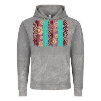 Cloud Rock valentine's day floral leopard brushstroke Vintage Hoodie - AdoDesignShop