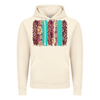 Vintage Artic valentine's day floral leopard brushstroke Vintage Hoodie - AdoDesignShop