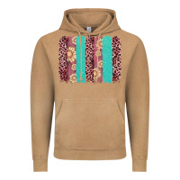 Vintage Camel valentine's day floral leopard brushstroke Vintage Hoodie - AdoDesignShop