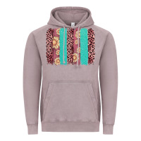 Vintage Zinc valentine's day floral leopard brushstroke Vintage Hoodie - AdoDesignShop