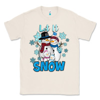 Natural let it snow Classic Tee - RanaPortraitStore
