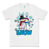 White let it snow Classic Tee - RanaPortraitStore