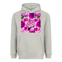 Moon Dust valentines day roses and diamond plaid seamless pattern Heavyweight Hoodie - BundleAndBundleShop