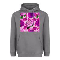 Storm valentines day roses and diamond plaid seamless pattern Heavyweight Hoodie - BundleAndBundleShop
