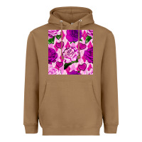 Toasted Coconut valentines day roses and diamond plaid seamless pattern Heavyweight Hoodie - BundleAndBundleShop