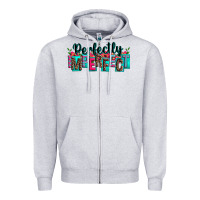Heather Grey perfectly imperfect Zipper Hoodie - Zillion Design Studio