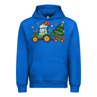 Cobalt christmas tractor Urban Hoodie - MaliasSmallBusiness