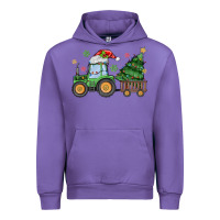 Tulip christmas tractor Urban Hoodie - MaliasSmallBusiness