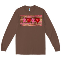 Chestnut Valentine's Day Xoxo Long Sleeve Tee - RanaPortraitStore