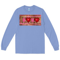 Colony Blue Valentine's Day Xoxo Long Sleeve Tee - RanaPortraitStore
