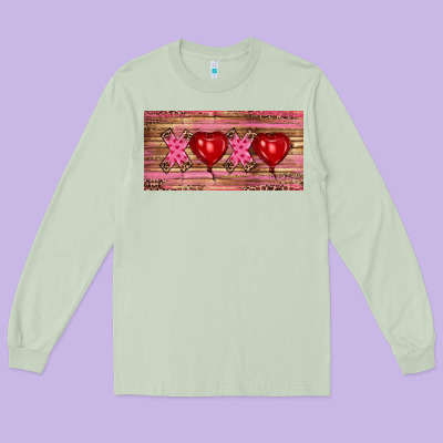 Long Sleeve Tee Valentine's Day Xoxo