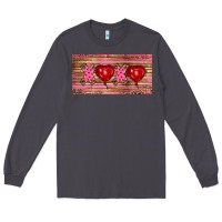Smoke Valentine's Day Xoxo Long Sleeve Tee - RanaPortraitStore
