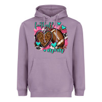 Lavender football mom Heavyweight Hoodie - AdoDesignShop