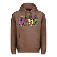 Chestnut welcome to our home Premium Hoodie - MaliasSmallBusiness