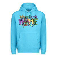 Ocean Blue welcome to our home Premium Hoodie - MaliasSmallBusiness