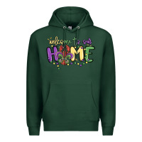 Sports Green welcome to our home Premium Hoodie - MaliasSmallBusiness