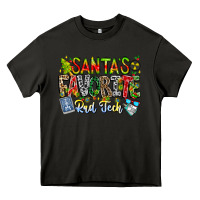 Asphalt Santa's Favorite Rad Tech Heavy Core Tee - CowhideDigitalArt