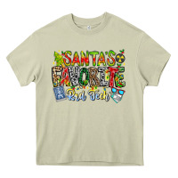 Mossy Santa's Favorite Rad Tech Heavy Core Tee - CowhideDigitalArt