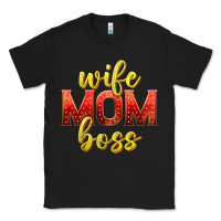 Black wife mom boss Classic Tee - texasbilliewilder