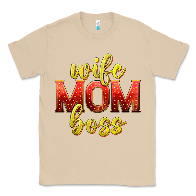 Wife Mom Boss Classic Tee by texasbilliewilder | Teevron