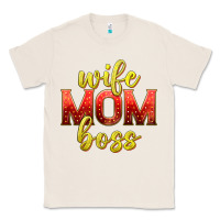 Natural wife mom boss Classic Tee - texasbilliewilder