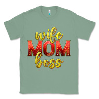 Sage wife mom boss Classic Tee - texasbilliewilder