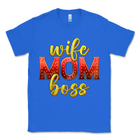 True Royal wife mom boss Classic Tee - texasbilliewilder