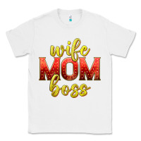 White wife mom boss Classic Tee - texasbilliewilder