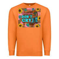 Carrot cowgirls don't crty boots hat sunflowers tumbler Premium Sweatshirt - Artiststas