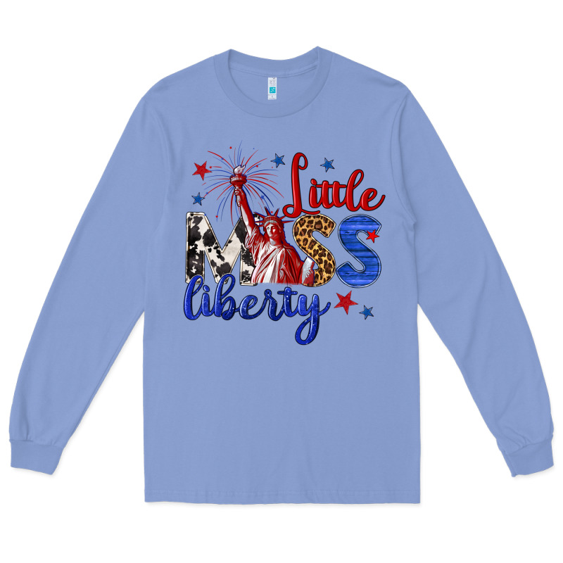Little Miss Liberty Billie Wilder Long Sleeve Tee by texasbilliewilder | Teevron