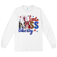 White little miss liberty billie wilder Long Sleeve Tee - texasbilliewilder
