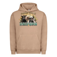 Pigment Burro hanging with my heifers Urban Hoodie - NancyCooperArtShop