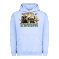 Pigment Grape Ice hanging with my heifers Urban Hoodie - NancyCooperArtShop