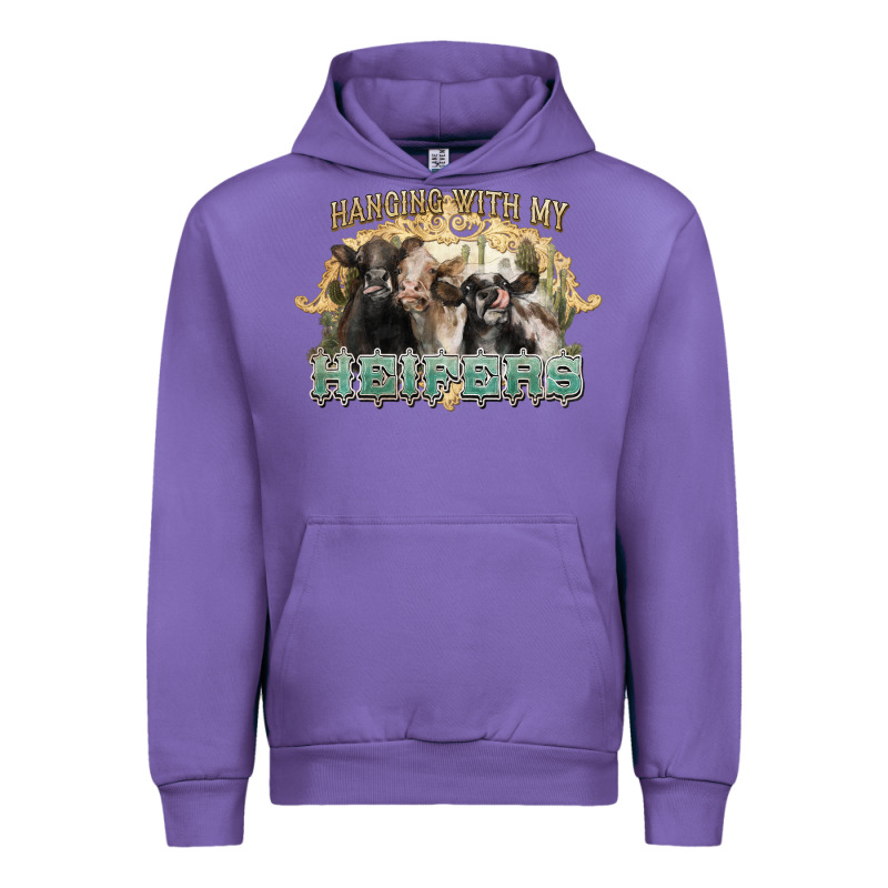 Hanging With My Heifers Urban Hoodie by NancyCooperArtShop | Teevron